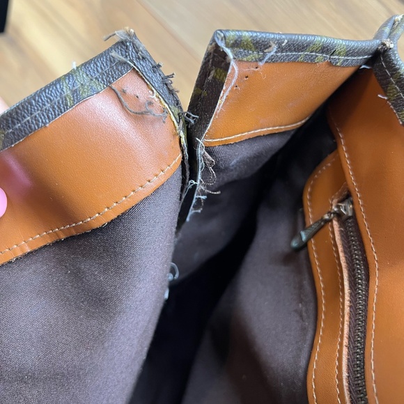 Louis Vuitton LV Monogram Sac Plat Vintage French Company Paper Tag - Picture 15 of 16